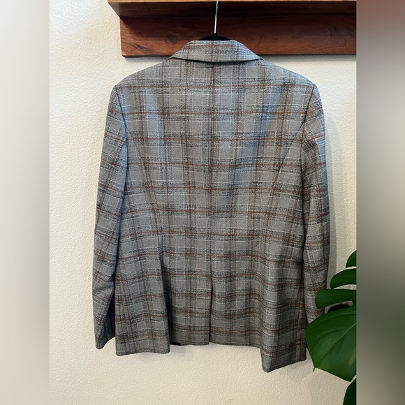 Calvin Klein, Women’s Plaid Blazer, size 14 - Picture 2 of 4